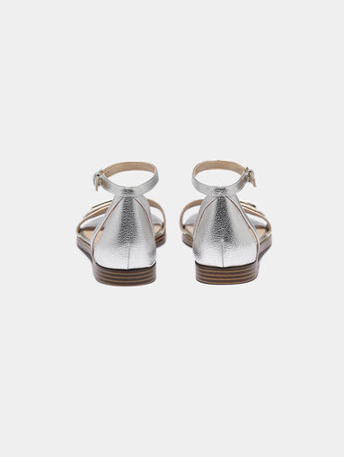 RASHIDA2 sandals in silver - 4