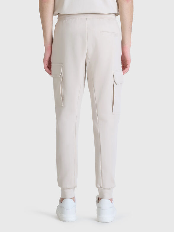 Sports cargo pants in black - 2