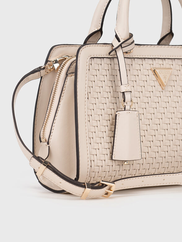 MURIELLE GIRLFRIEND bag with braided texture - 5