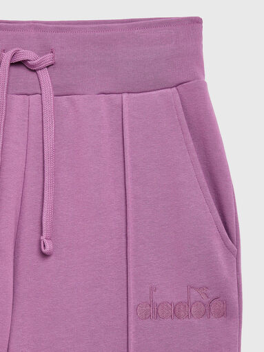 Sweatpants in black color - 4