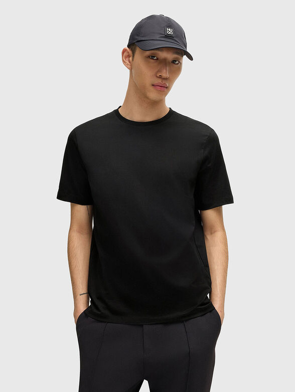 DIMERSTEE cotton T-shirt with logo detail - 1