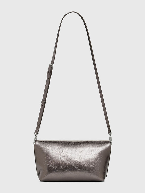 Silver bag with embossed logo  - 3