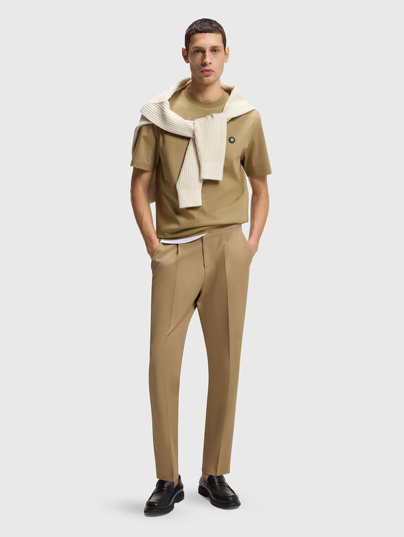 Crew neck cotton T-shirt - 2