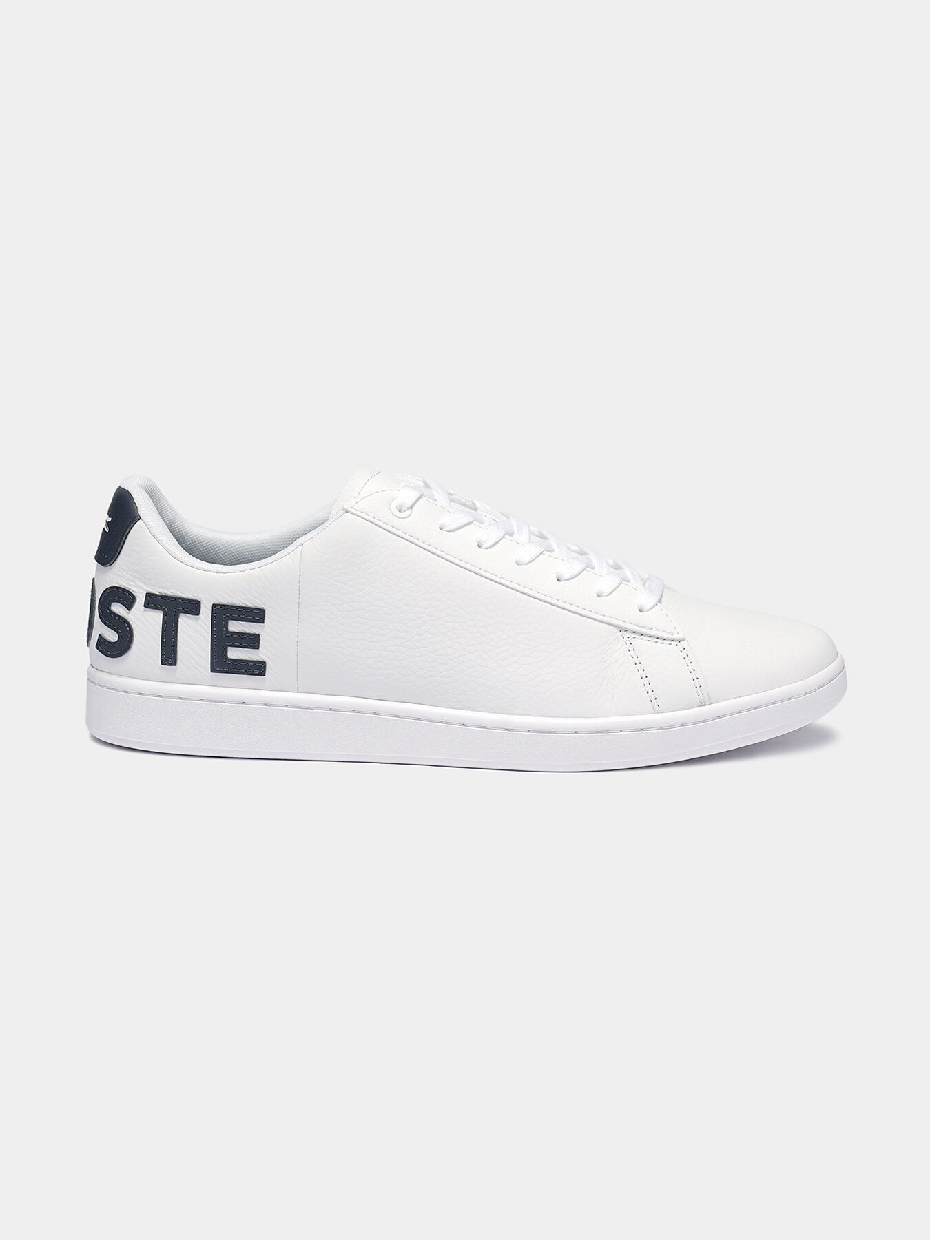 Lacoste carnaby evo embossed leather top