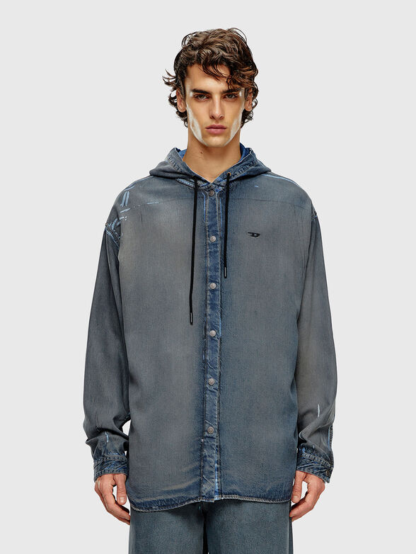 D-DEWNY-HOOD shirt brand DIESEL — Globalbrandsstore.com/en