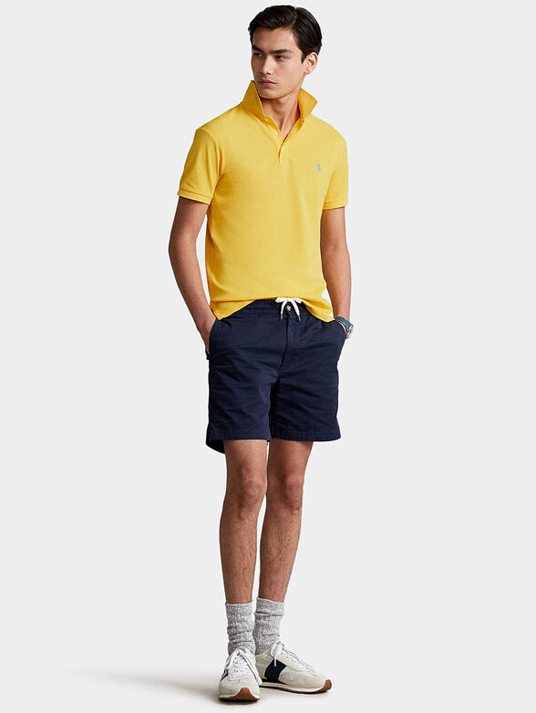 Polo shirt in yellow color - 2