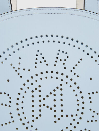 K/CIRCLE blue leather bag - 4