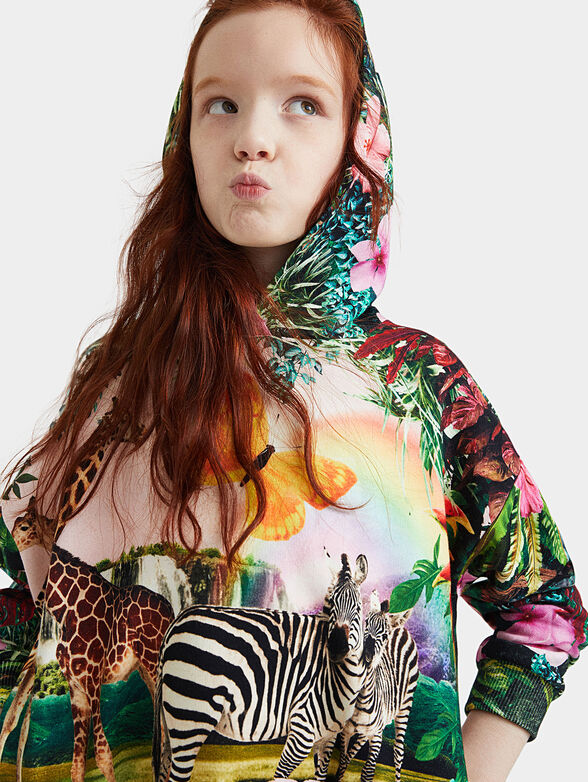 AGATA tropical sweatshirt - 1