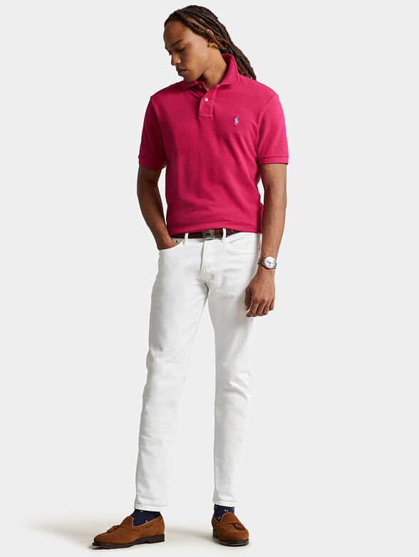 Polo shirt in fuxia color - 2