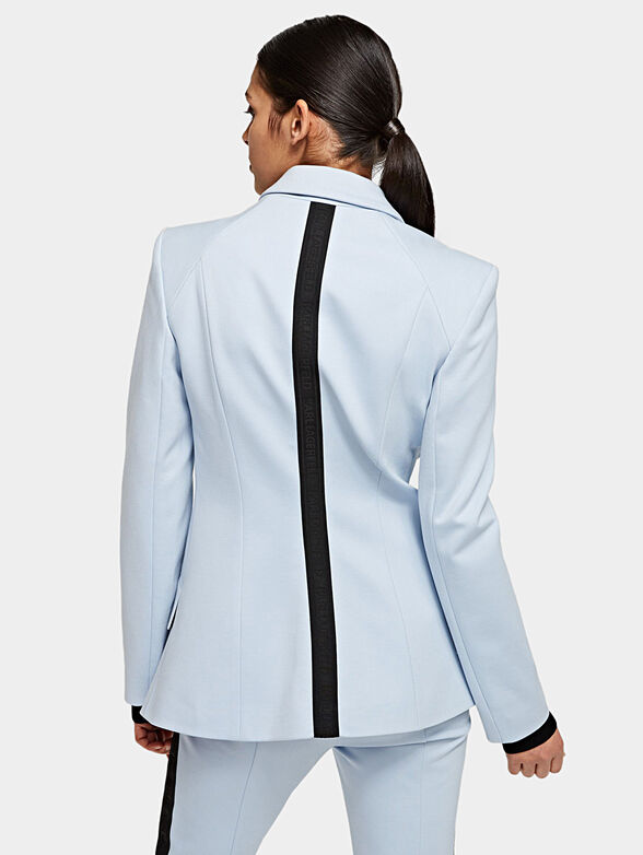 Punto jacket with branded tape - 2