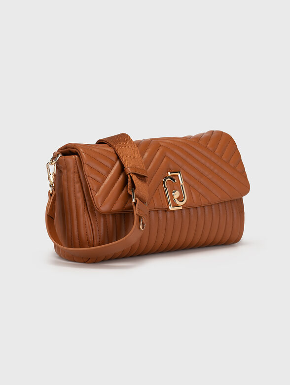 Black crossbody bag with a detachable purse - 6