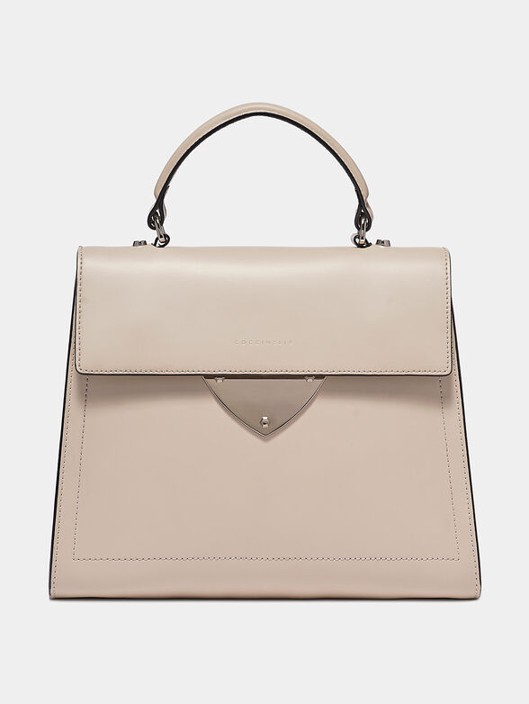 B14 Leather bag in beige color - 1
