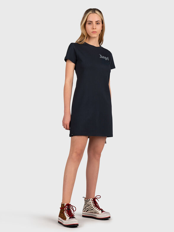 DL011 dark blue dress - 6