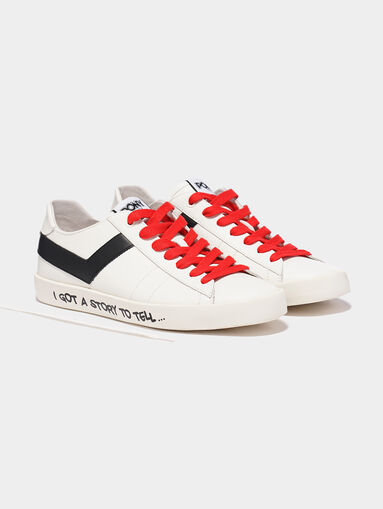 TOPSTAR sneakers contrasting laces and letering - 5