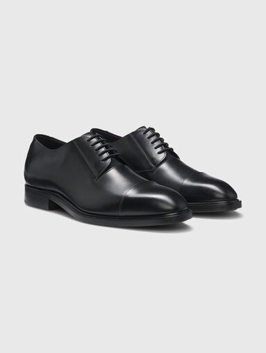 Leather Derby shoes - 3