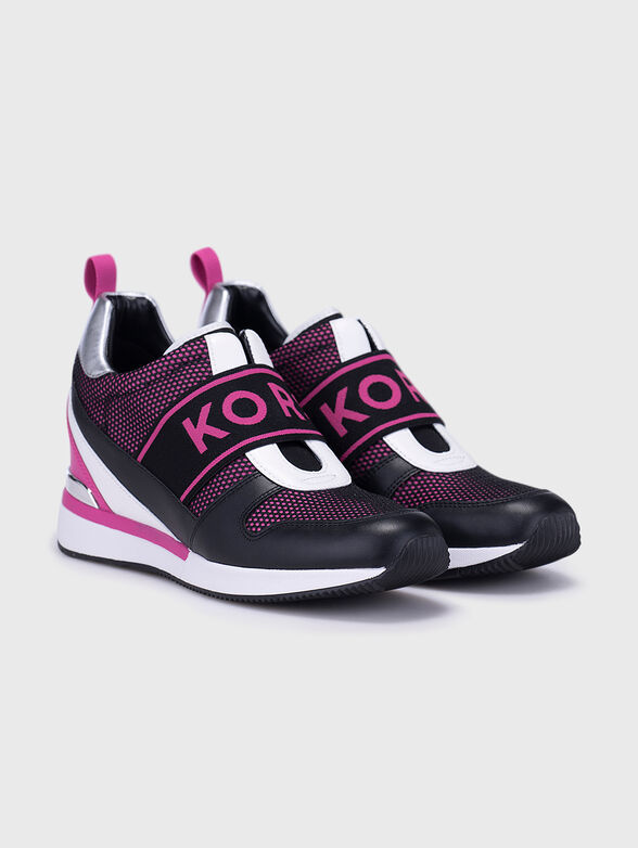 MAVEN slip on sneakers with multicolor accents - 2