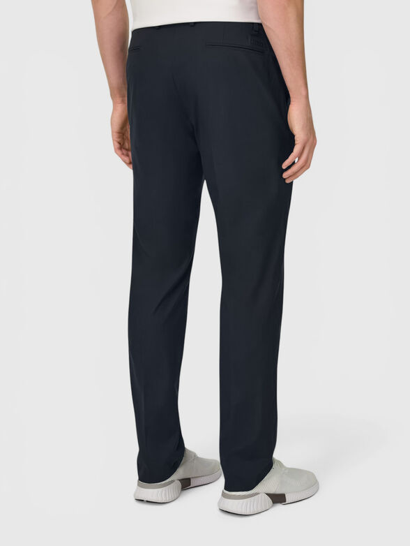 Slim-fit pants with a cuff - 2