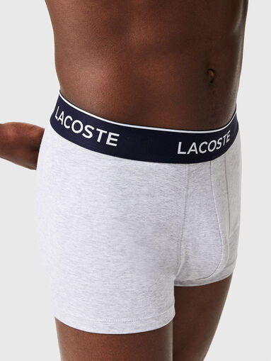 Set of three pairs of boxers in black colour - 5