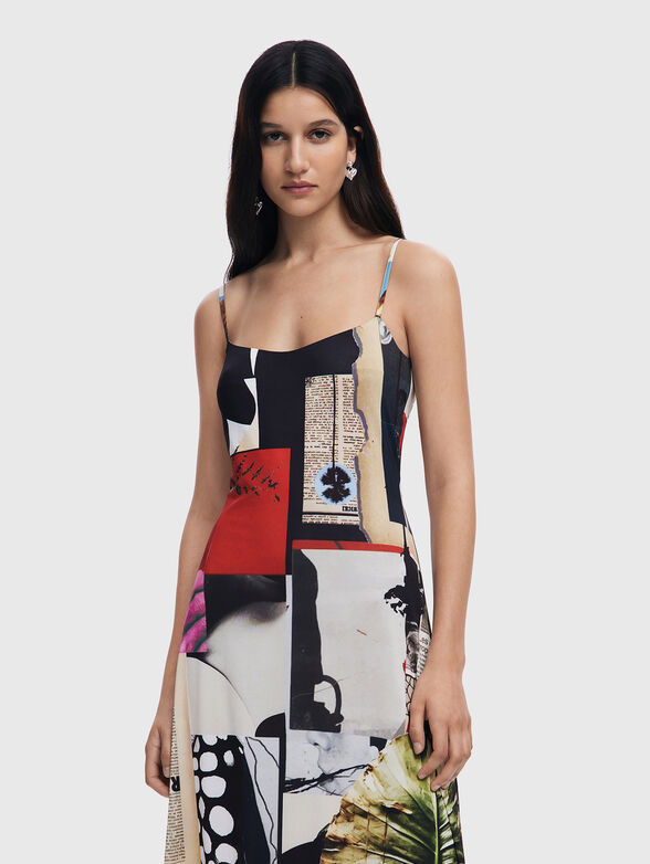 MR. CHRISTIAN LACROIX dress with print  - 5