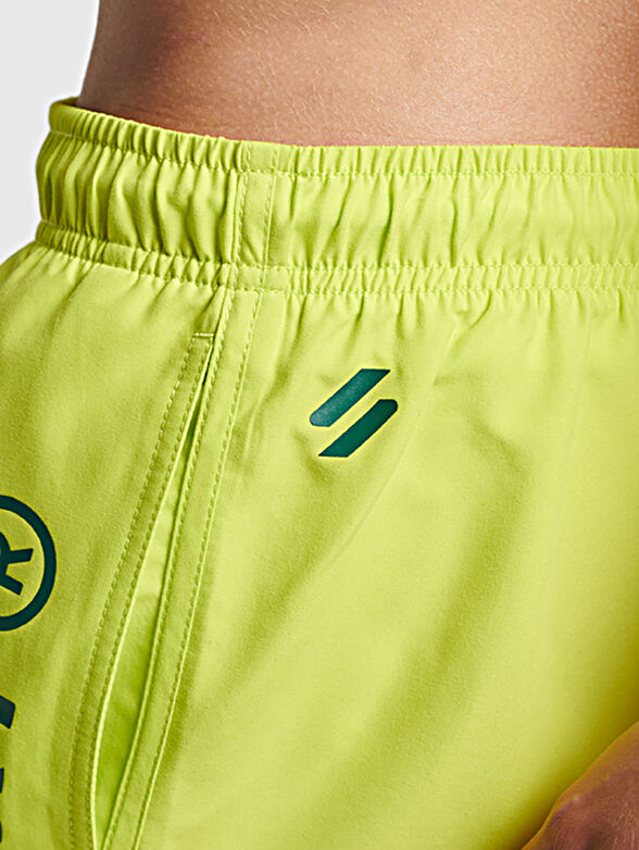 CORE SPORT beach shorts with logo accent - 3