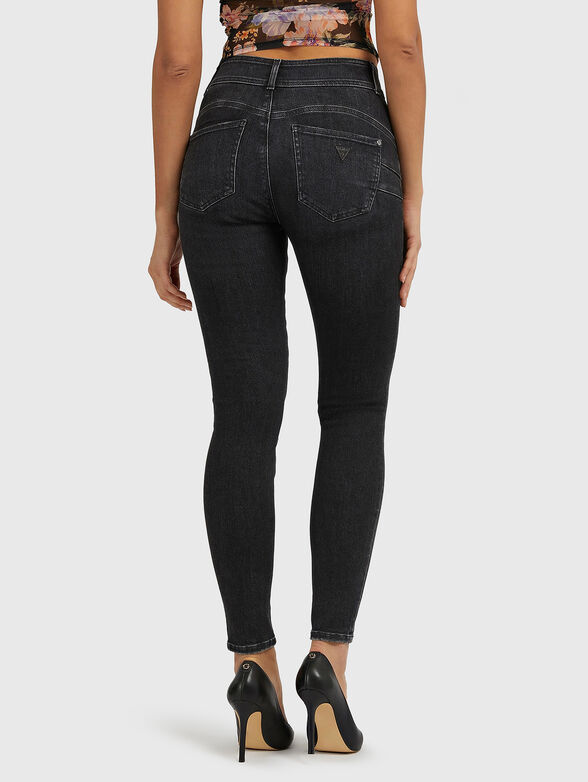 Black jeans with washed effect - 2