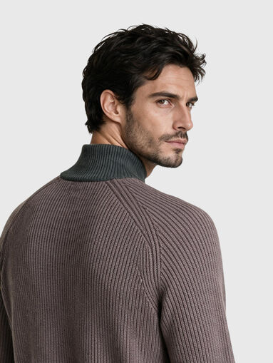 K-ORIO cardigan with a zip - 5