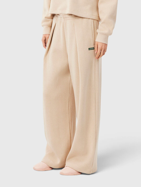 Sports pants with a logo detail - 1