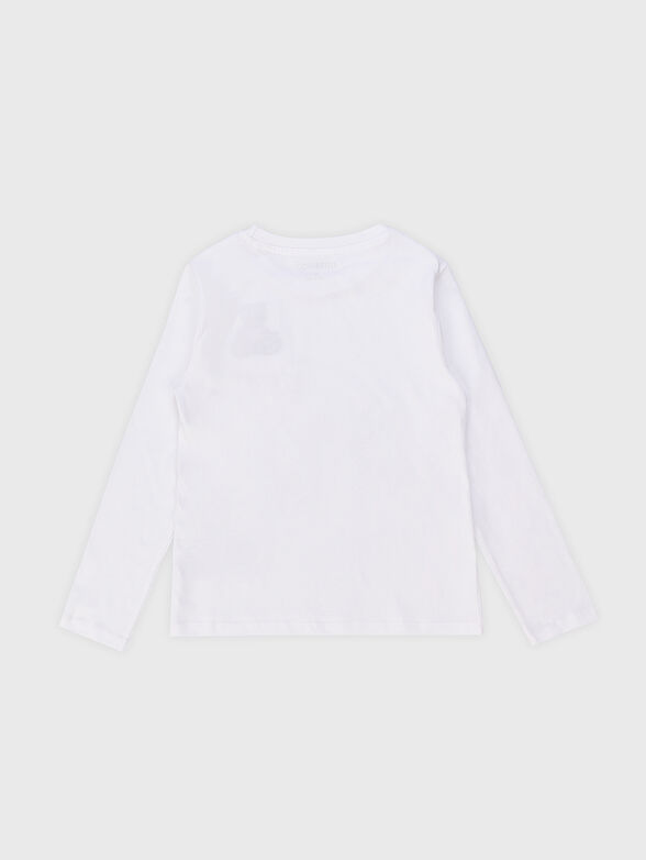 Βlouse with accent logo - 2