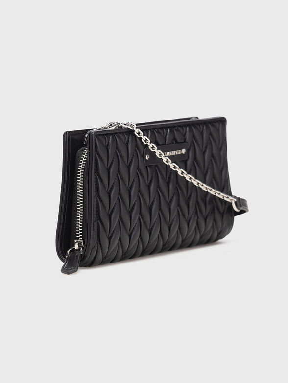Quilted effect wallet - 5