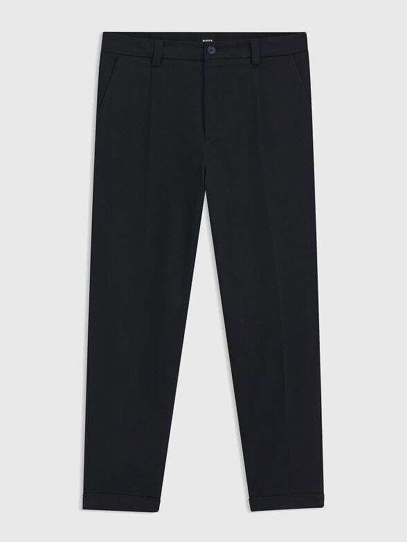 Straight cotton trousers - 5