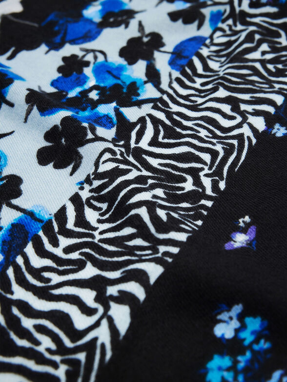 Multicolored print scarf - 3