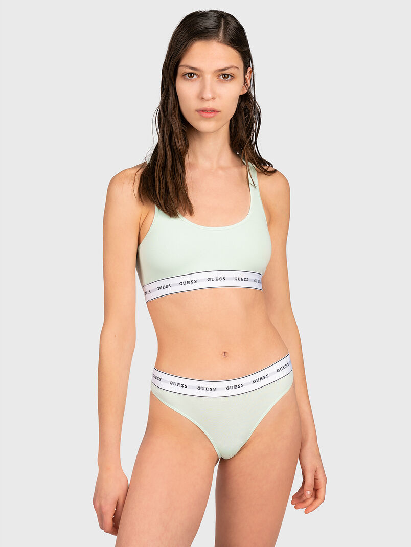 CARRIE Stretch cotton sports bra - 3