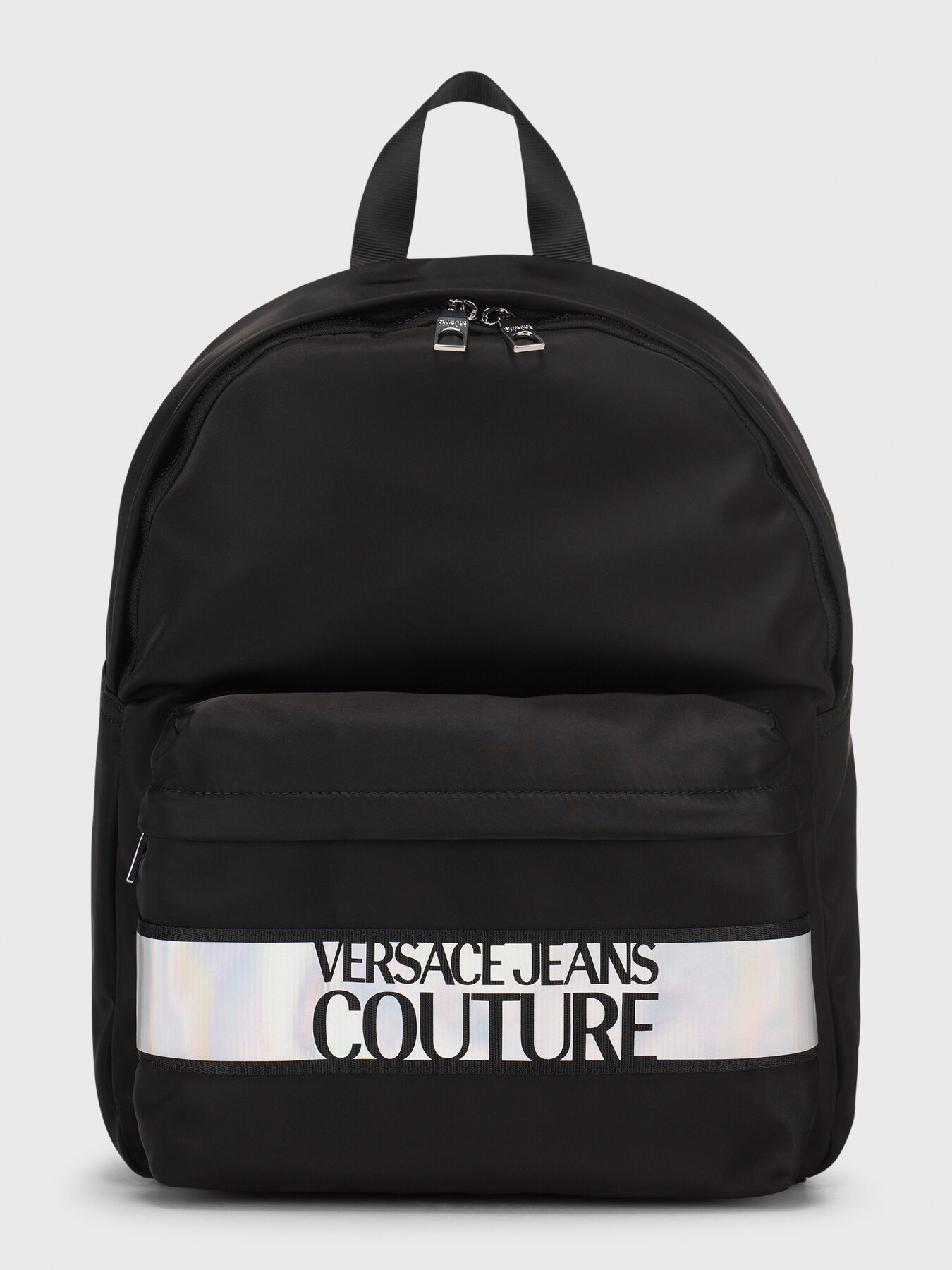 Contrast-logo backpack brand VERSACE JEANS COUTURE