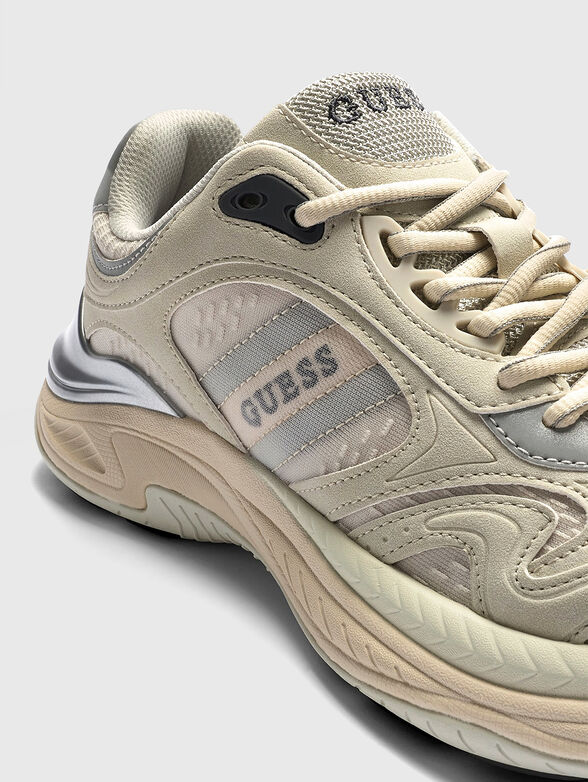 SQUAN sneakers in gray - 4