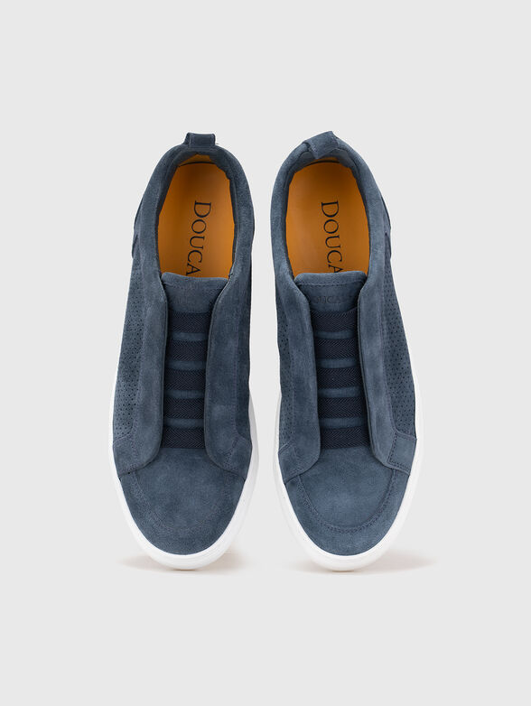 Leather sport shoes - 6