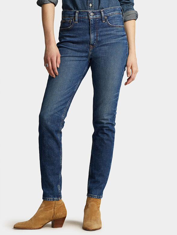 Skinny jeans with high waist - 1