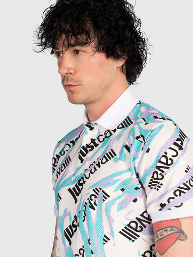 Polo-shirt with logo print - 5