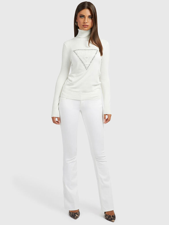 NOEMI black sweater with turtleneck - 2