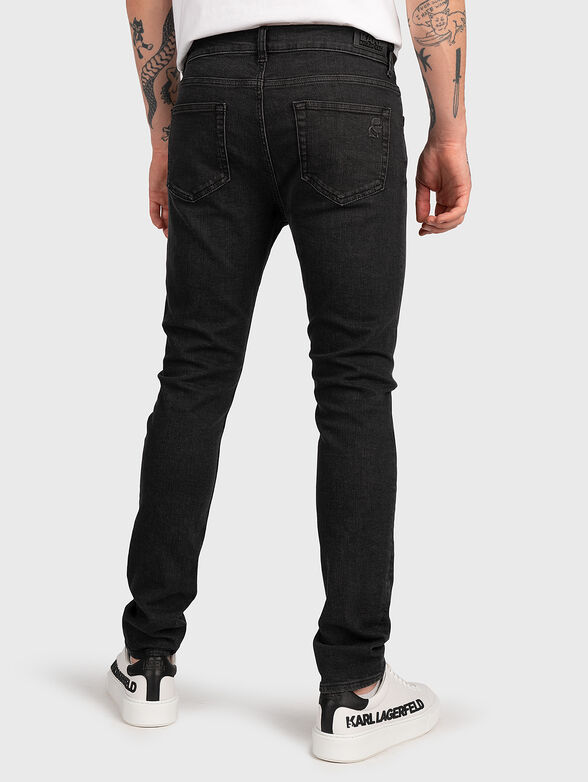Black slim jeans - 2
