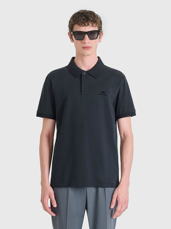 Поло-шърт от памук с мини лого - 1