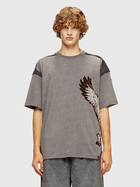  T-BOXT-PEELOFF oversized T-shirt - 1