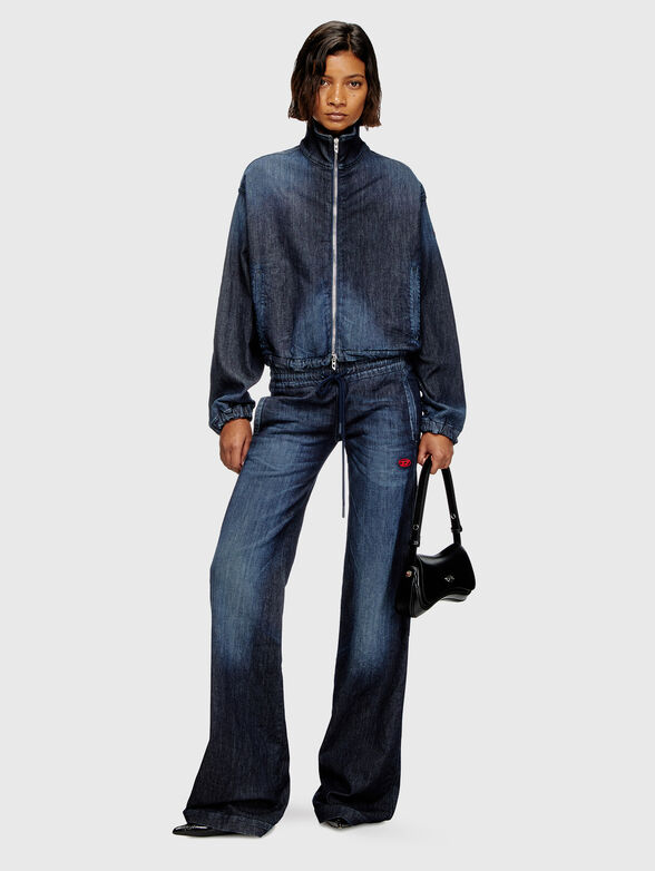 PLAY leather clutch with logo - 2