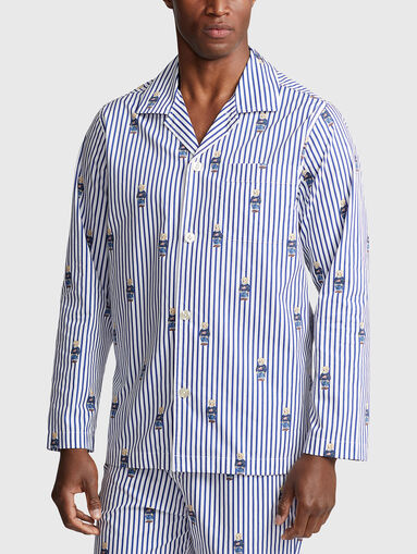 Cotton pyjamas with Polo Bear print - 4