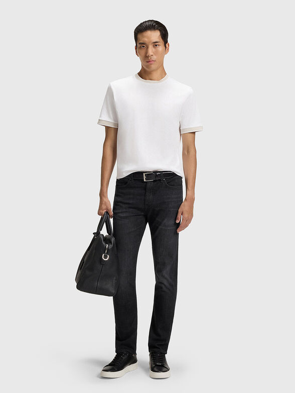 Slim jeans with washed effect - 4