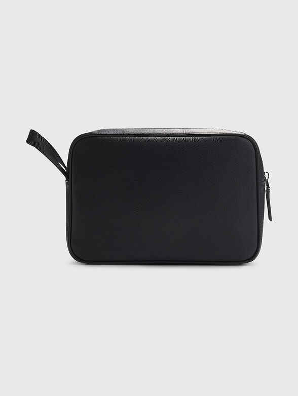 Toiletry bag with monogram logo print - 2
