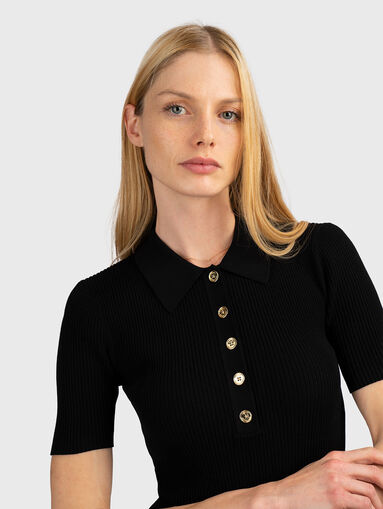 Knitted midi dress - 3