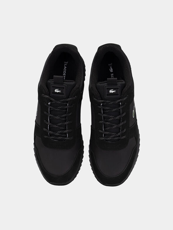 JOGGEUR black sneakers with logo accent - 6