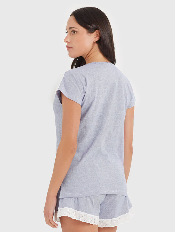 ROMANTIC MARINE light blue pyjamas - 2