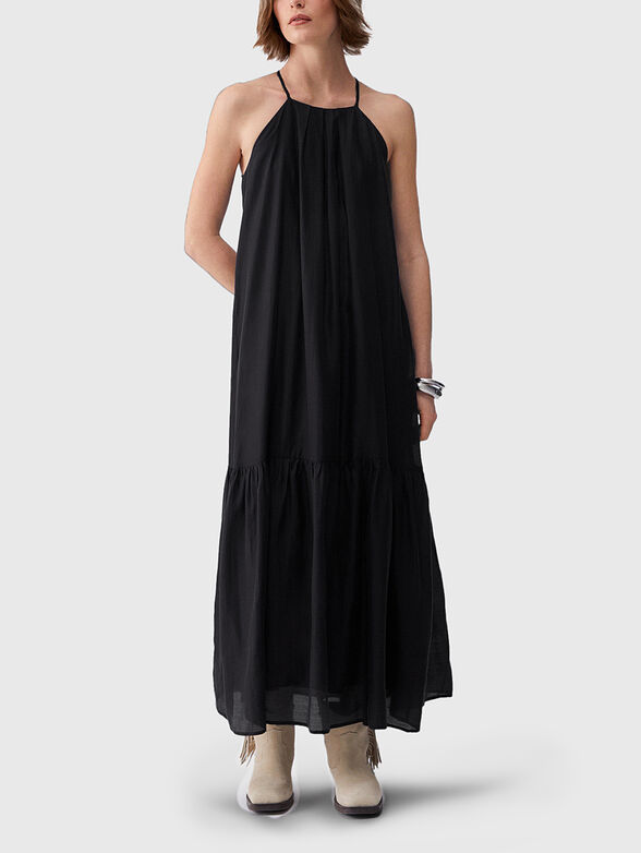 Maxi dress in black - 1