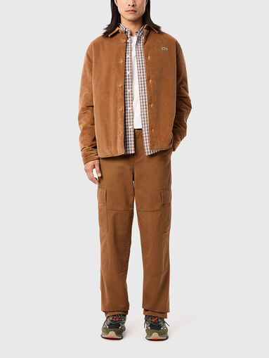 Cotton cargo pants - 5